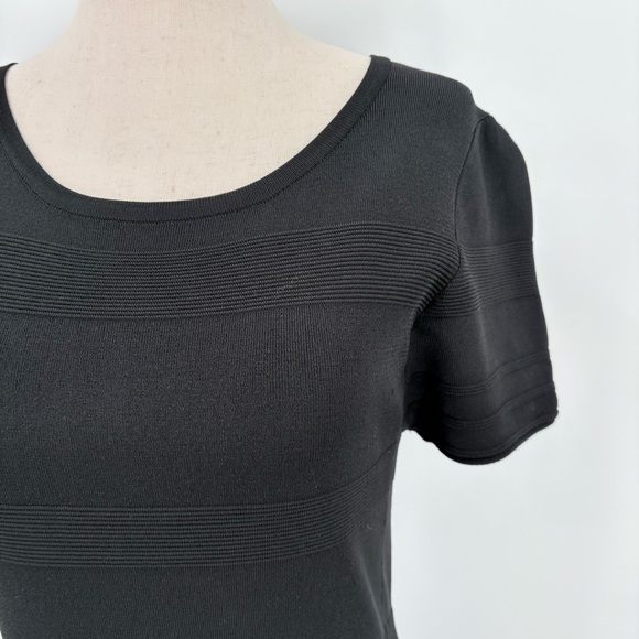 J. Mclaughlin Black Knit Dress Medium - Picture 4 of 13